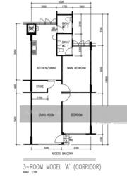 Blk 397 Yishun Avenue 6 (Yishun), HDB 3 Rooms #137469102